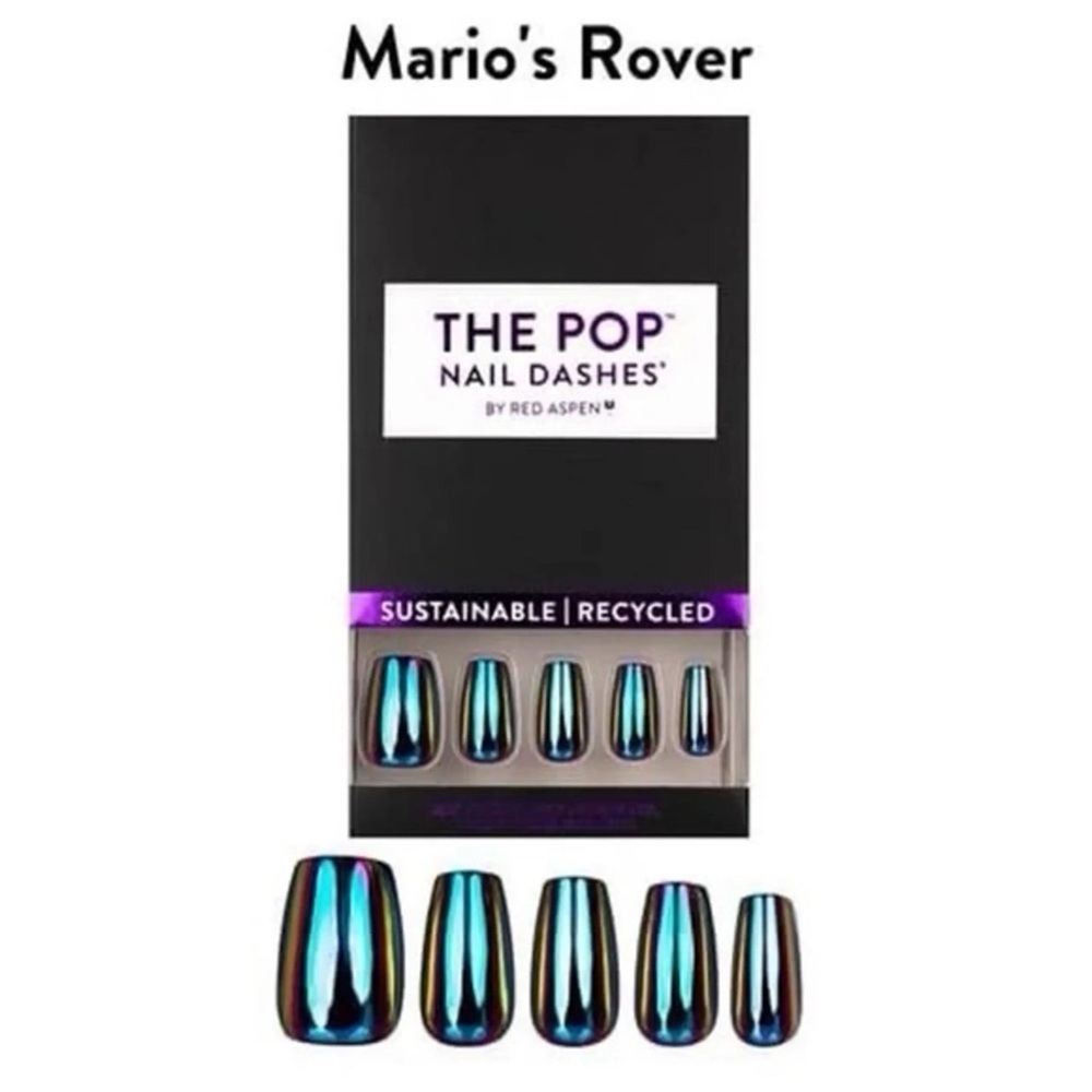 Red Aspen The Pop Nail Dashes -Mario’s Rover